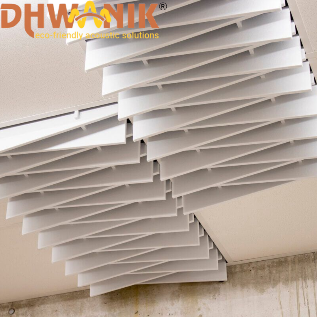 Aluminium Acoustic Baffles Ceiling Installation India